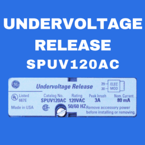 SPUV120AC UNDERVOLTAGE RELEASE